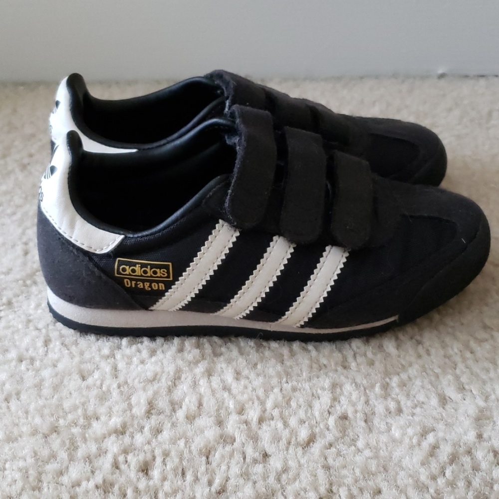 Boys Adidas velcro sneakers 10.5